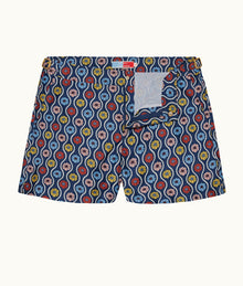 Setter Whitsun Print Shorter-Length Swim Shorts Woven | Midnight Navy