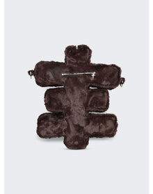 Seventh Heaven | Men | Faux Fur Crossbody Bag | Brown