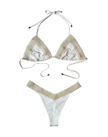 Addie Triangle Top | White