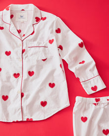 Queen of Hearts - Long Sleep Set - Ruby Cloud - Printfresh