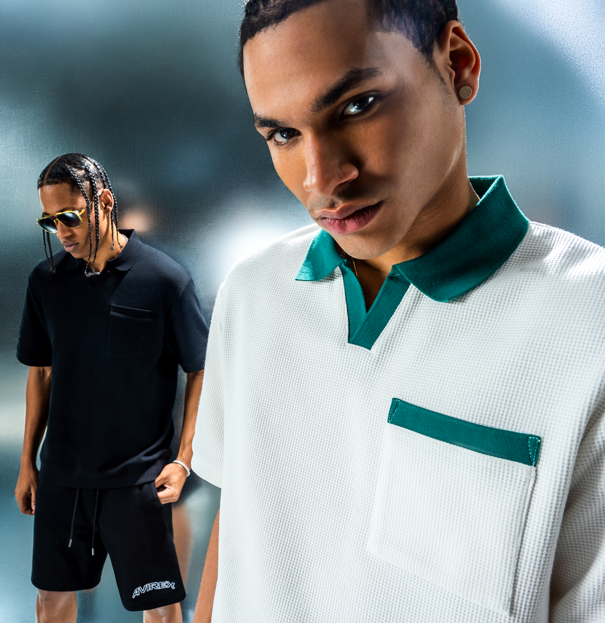 Tennis Waffle Short | Black