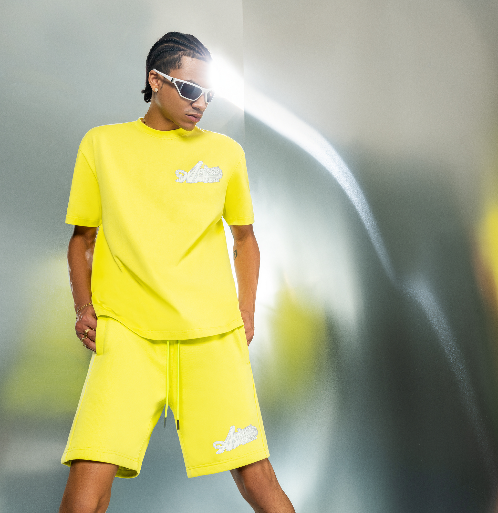 Script Tee | Limeade