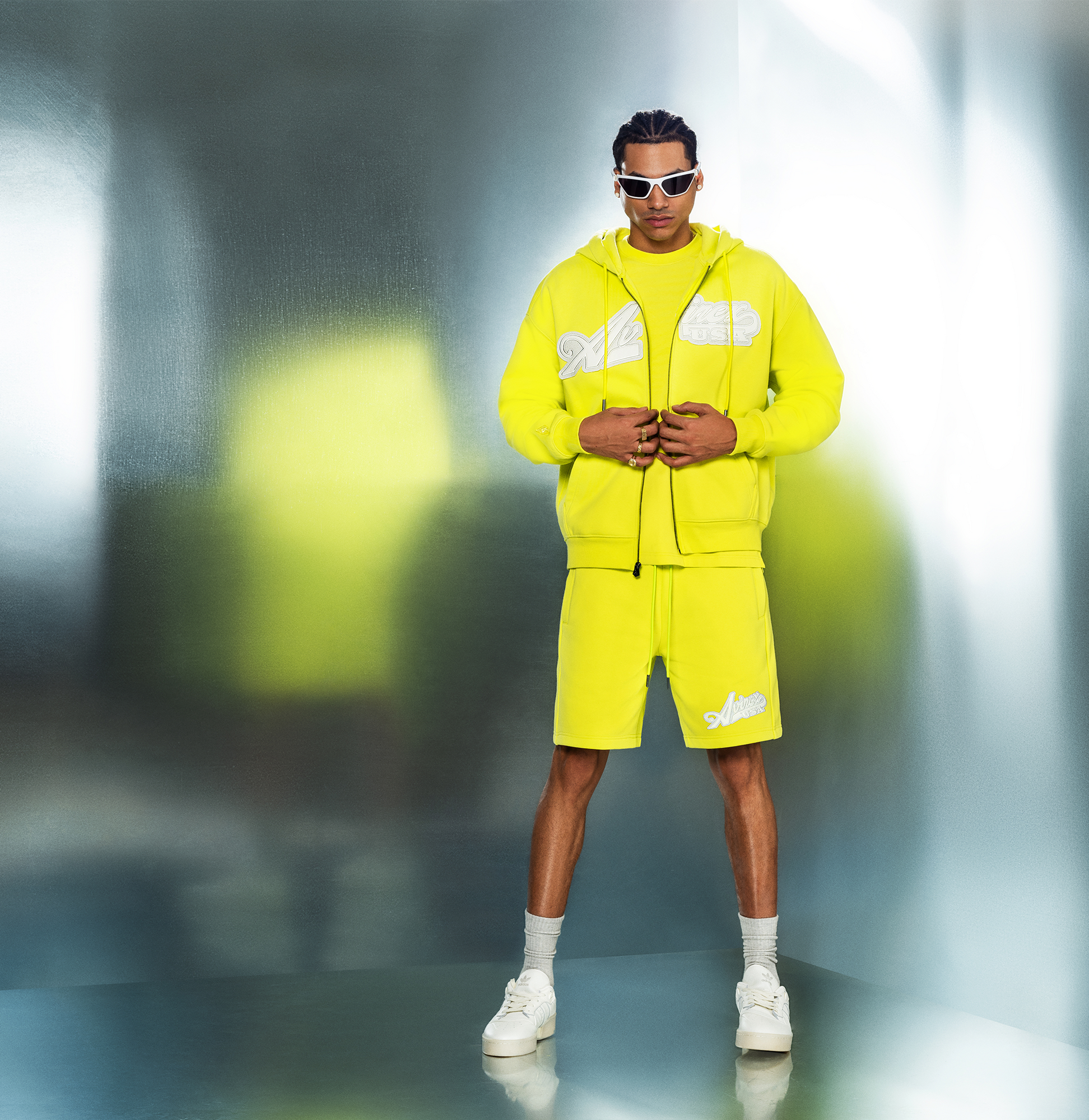 Script Hoodie | Limeade