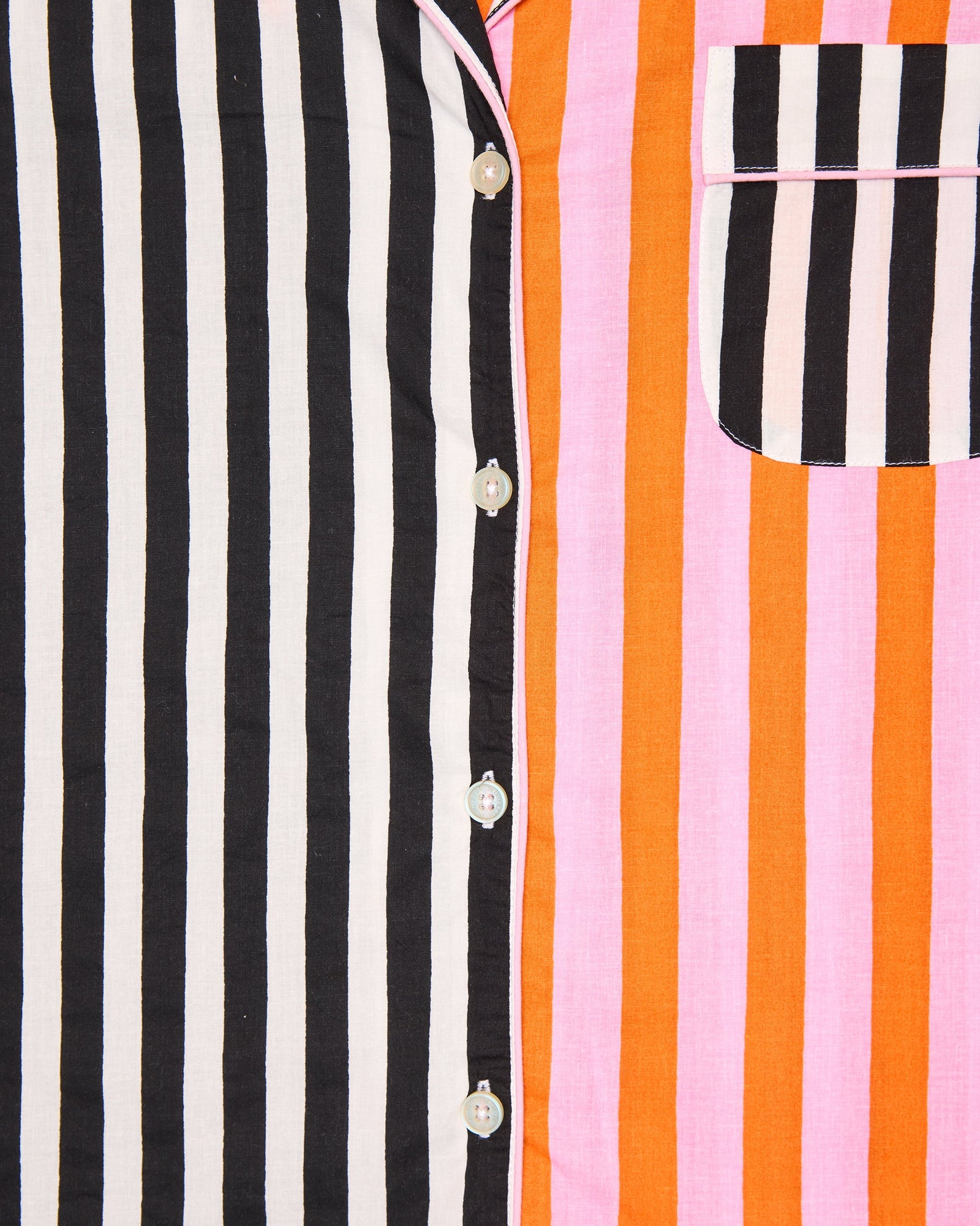 Showtime Stripes - Sleep Shirt - Skeleton Candy - Printfresh