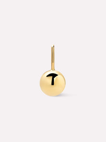 Mini Sphere Charm Pendant | 10K Solid Gold