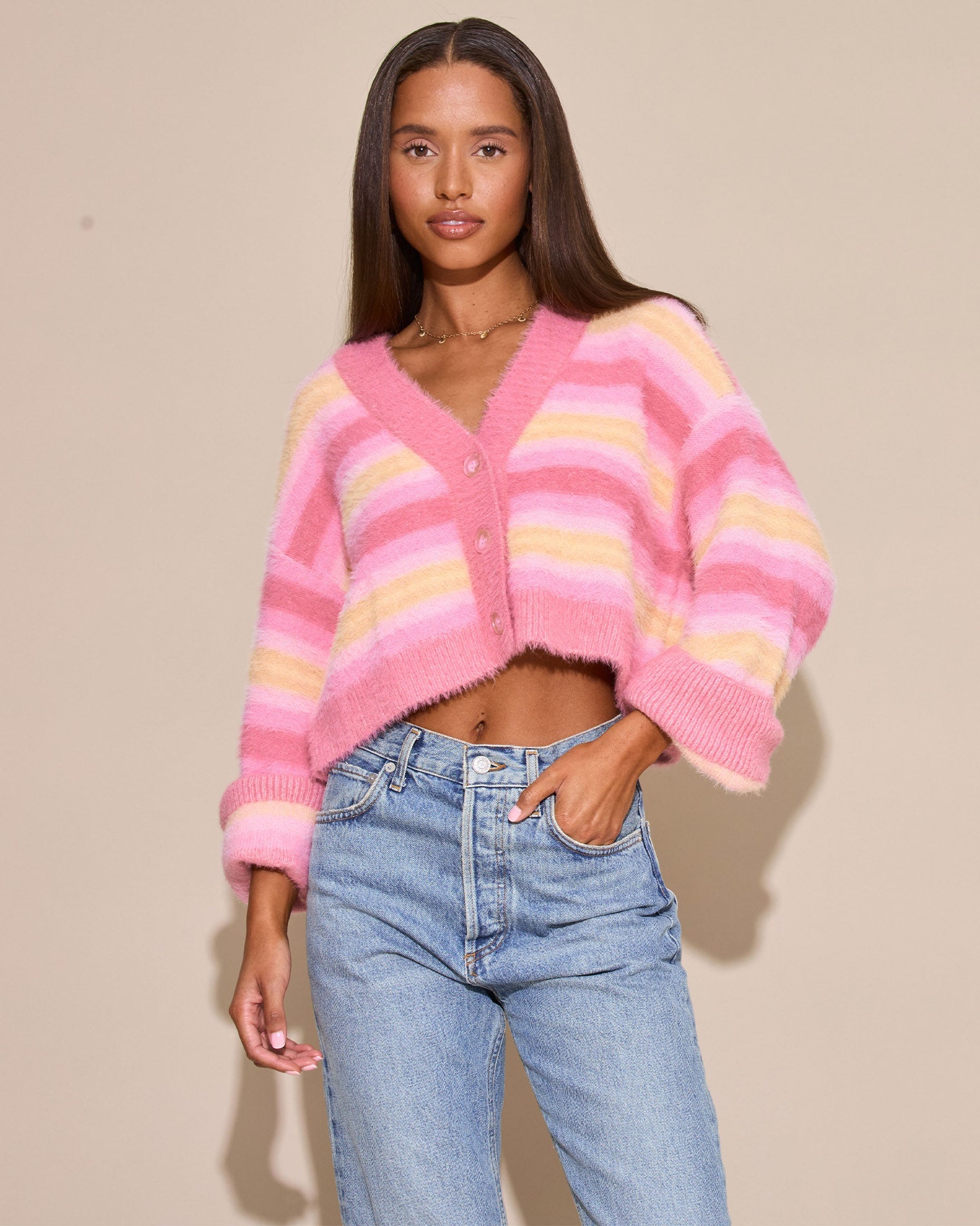 Daybreak Stripe | Model: Joycelyn (size: S) 