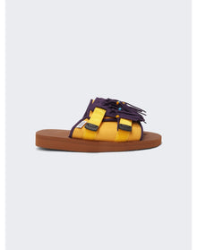 Suicoke | Men | Hoto-cab Sandals | Yellow x Brown