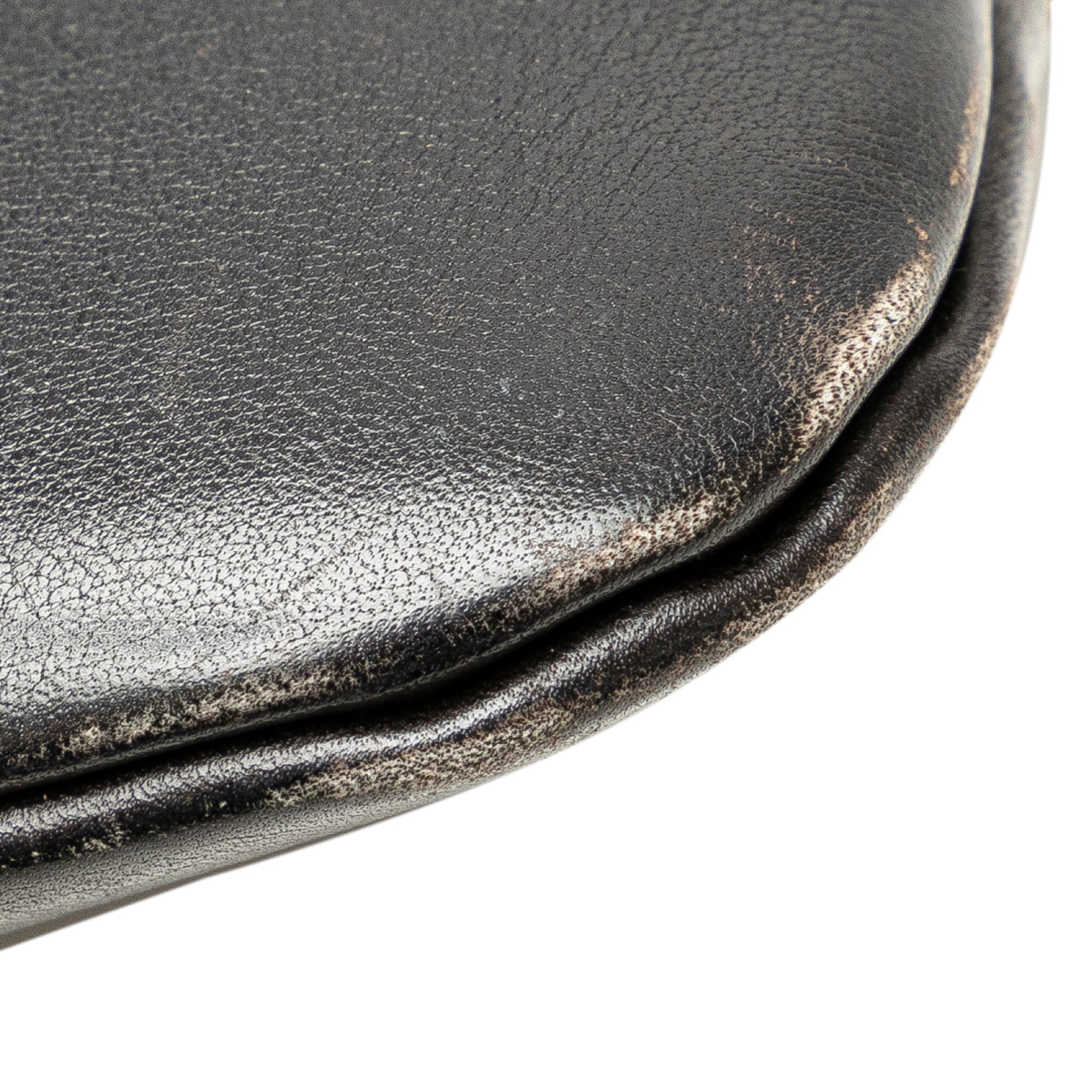 LOEWE | Pre-Owned Anagram Leather Crossbody | Black