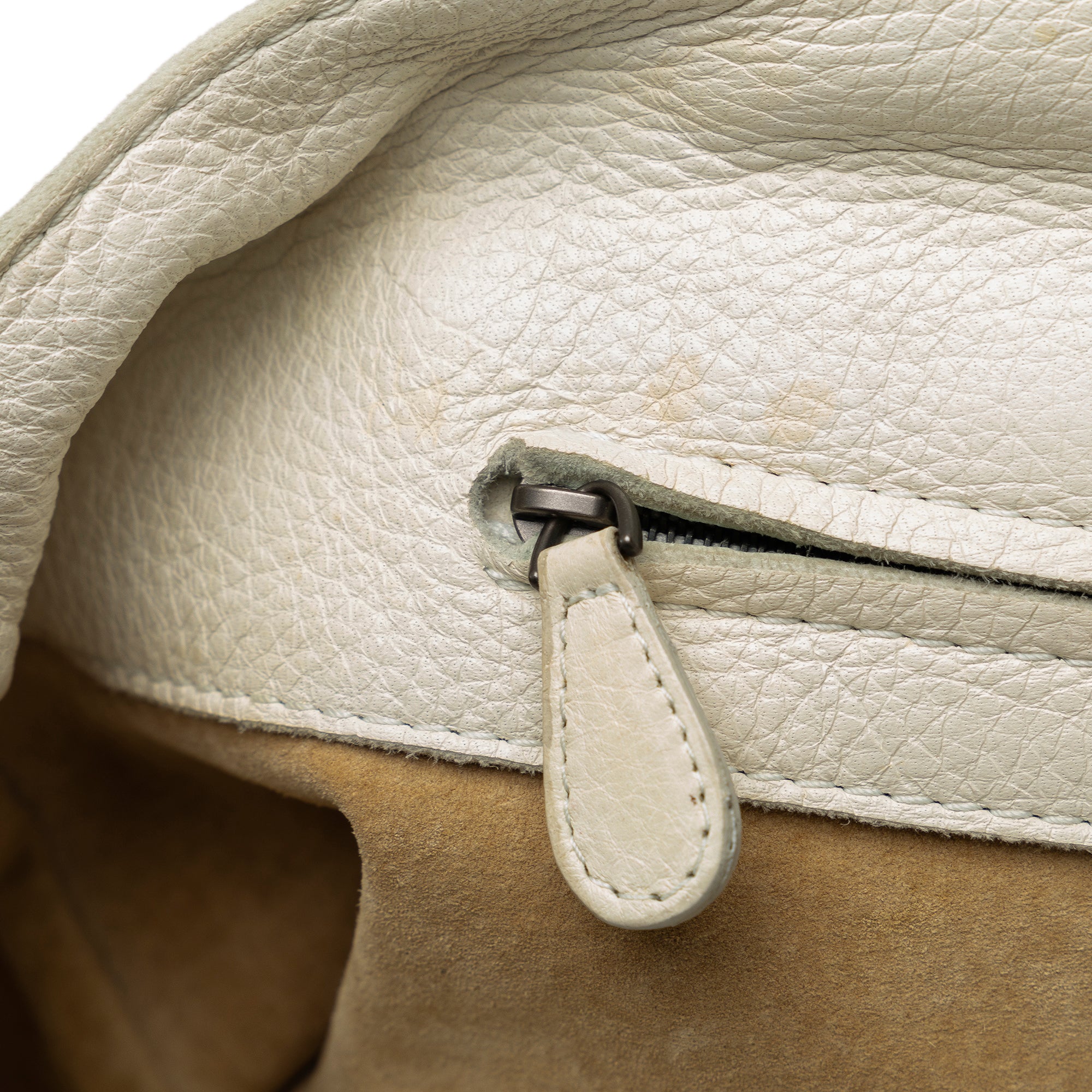 Bottega Veneta | Pre-Owned Intrecciato Tote Bag | White