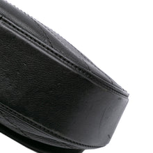 Chanel | Pre-Owned CC Chevron Lambskin Round Flap Satchel | Black