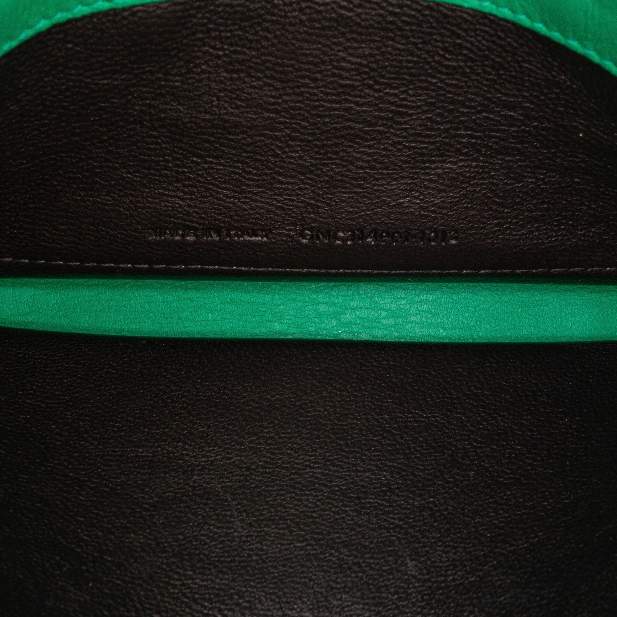 Saint Laurent | Pre-Owned Y Line Long Wallet | Green