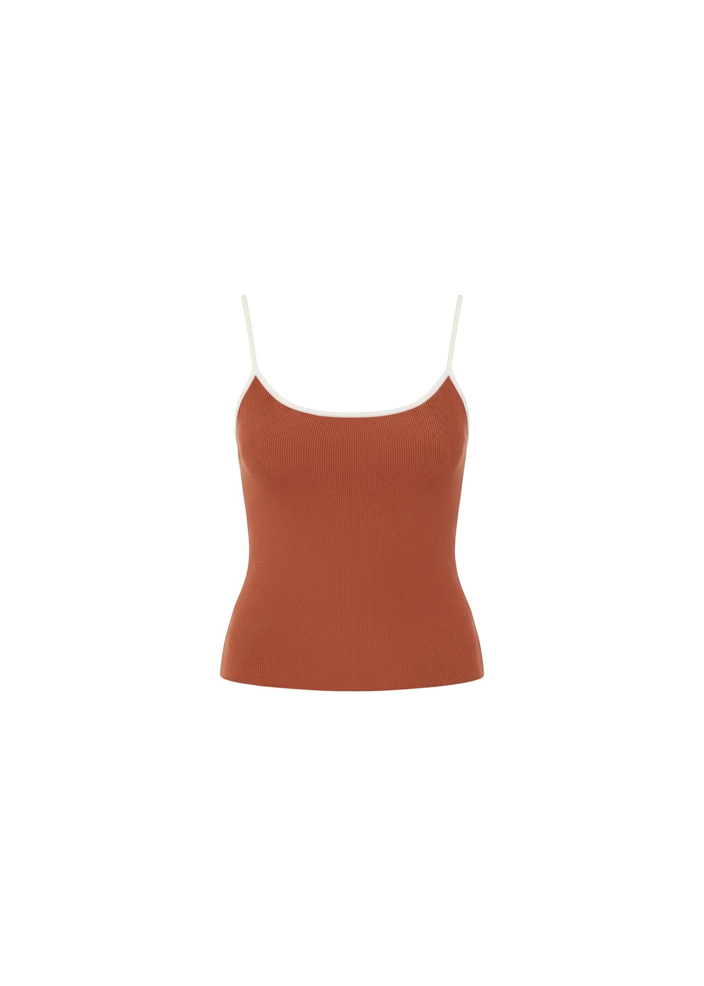 Selena Tank Spice / Brule - Solid & Striped
