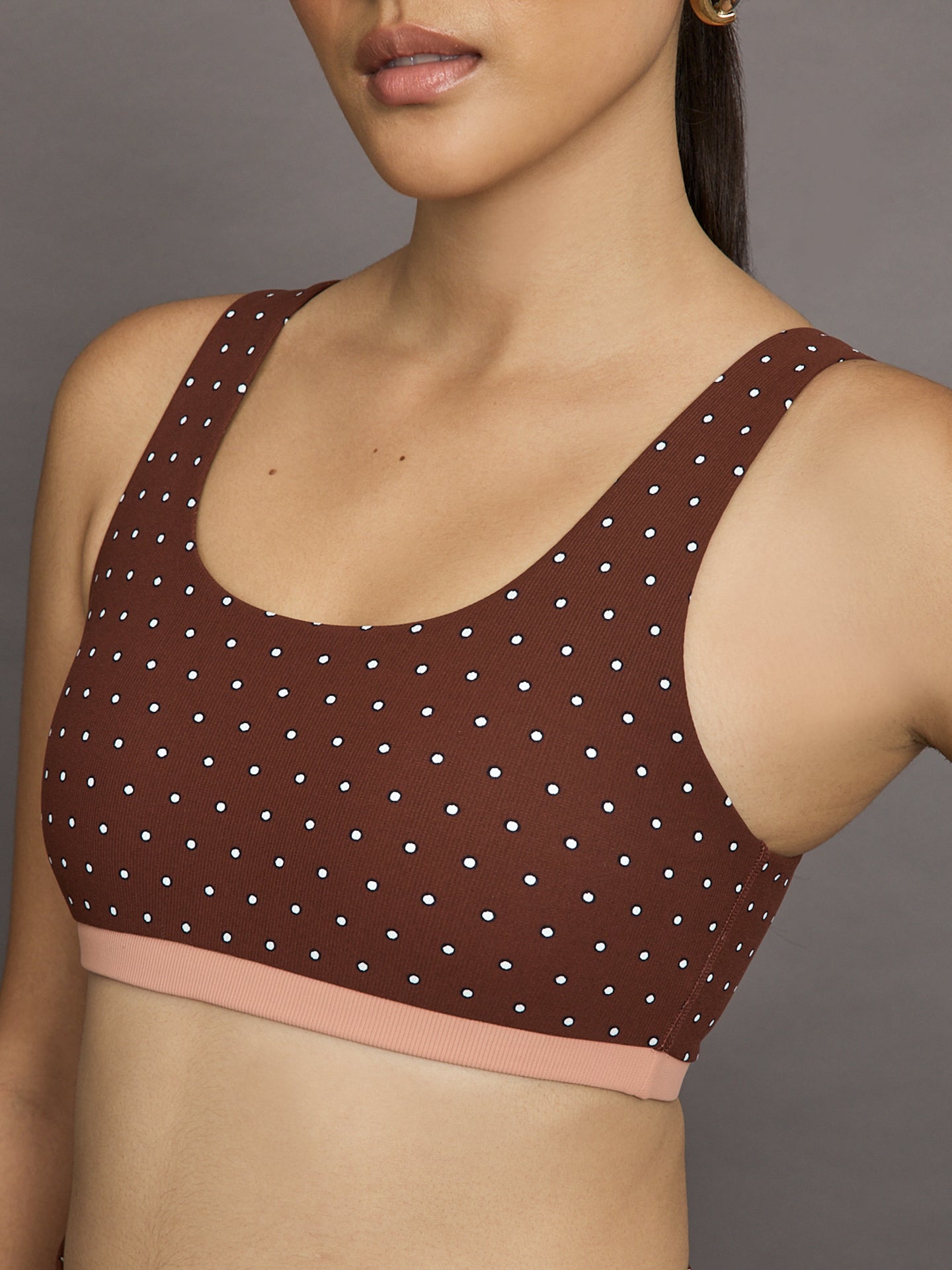 The Upside | Maho Harlow Bra | Polka Dots