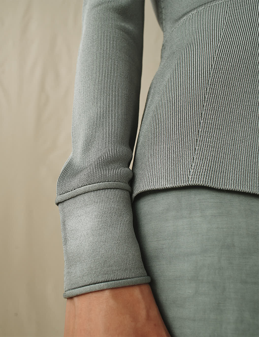 Womens | The Sculpted Cardigan | Steel