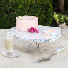 Torta Cake Stand | Pure Silver-Plated | Crystal