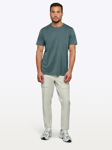 Mens | AO Split-Hem Tee | Signature-Fit PYCA Pro | North Atlantic