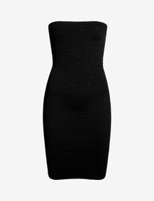 Tube Knit Skirt/Dress::Black::Main