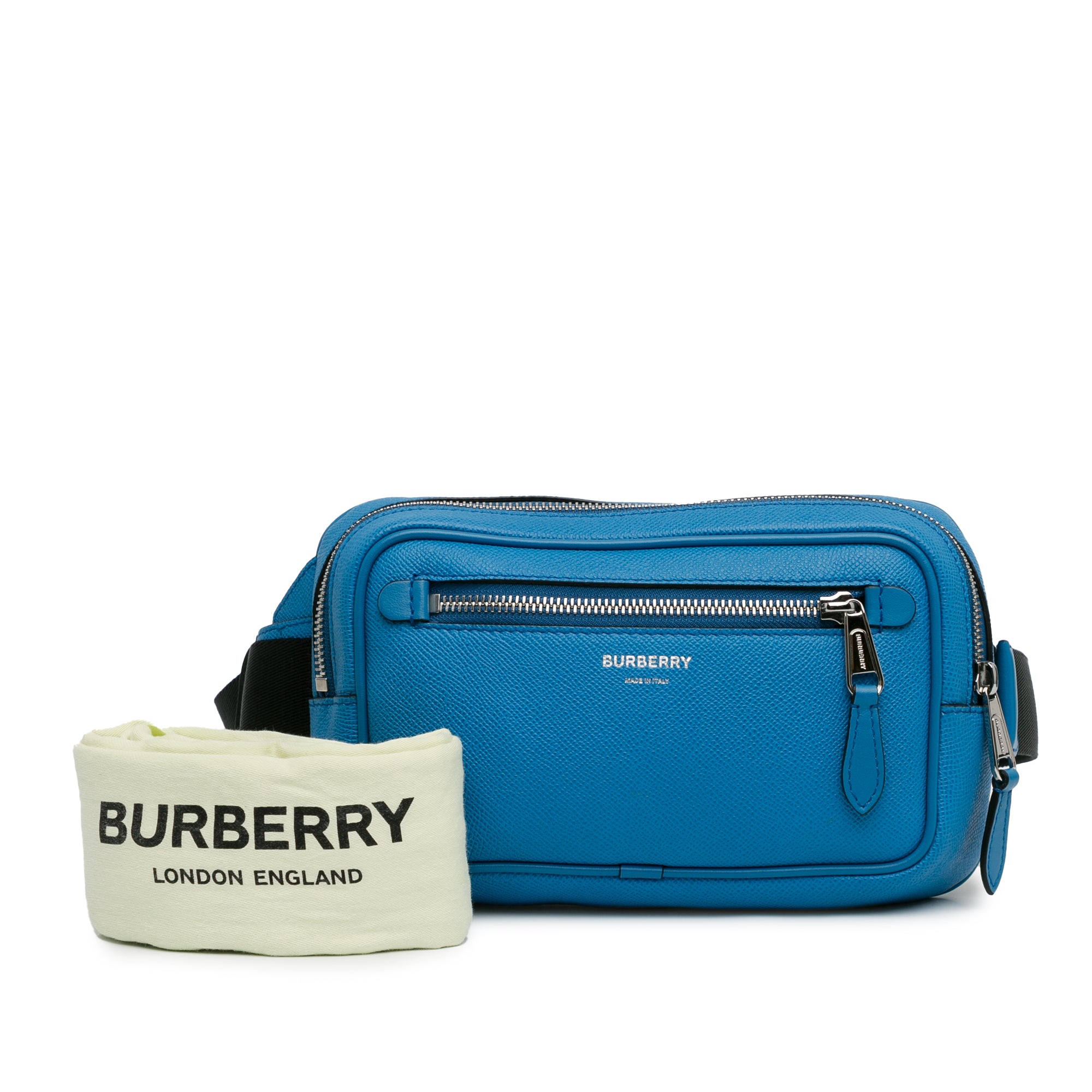 Burberry | Pre-Owned Paddy Logo Belt Bag | Blue