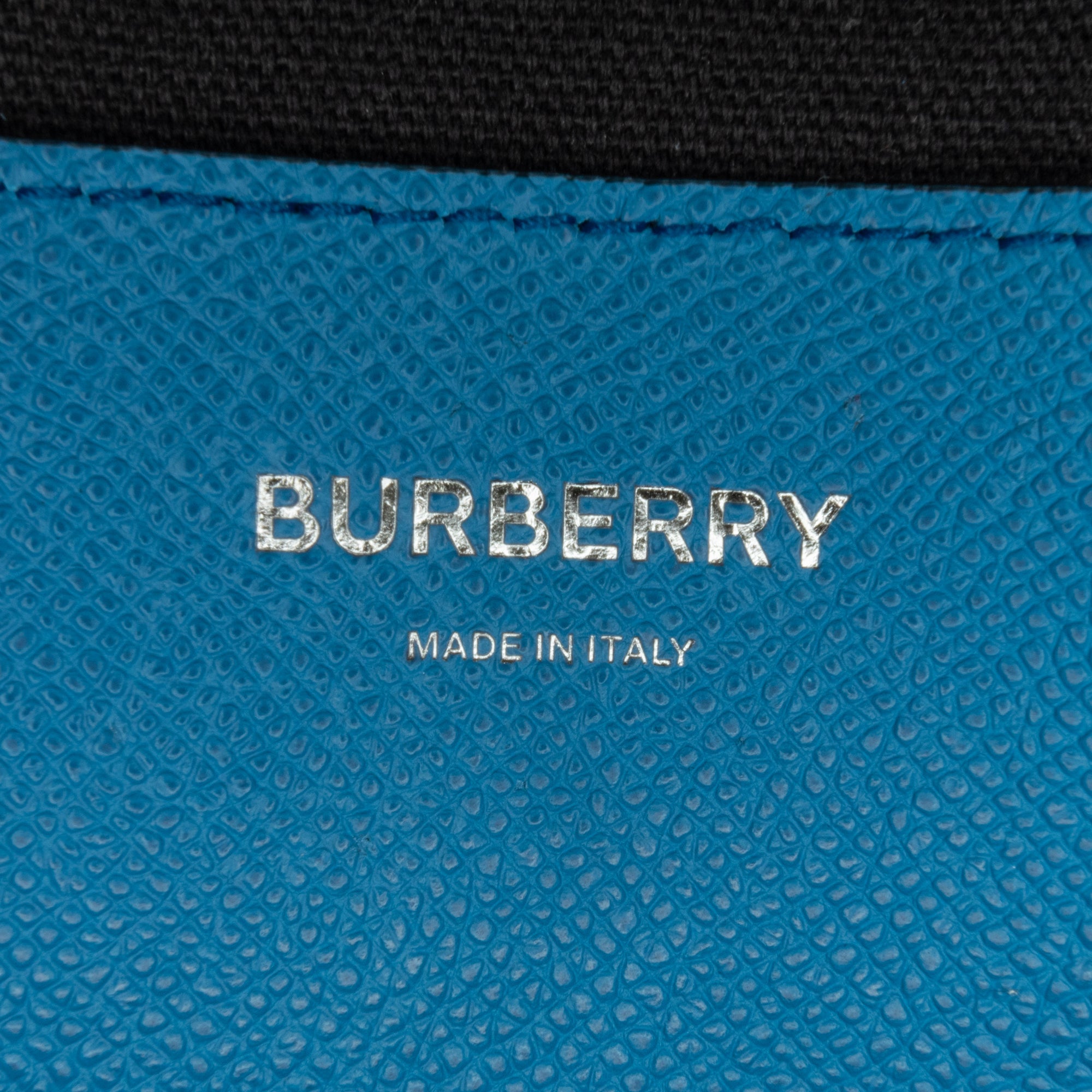Burberry | Pre-Owned Paddy Logo Belt Bag | Blue