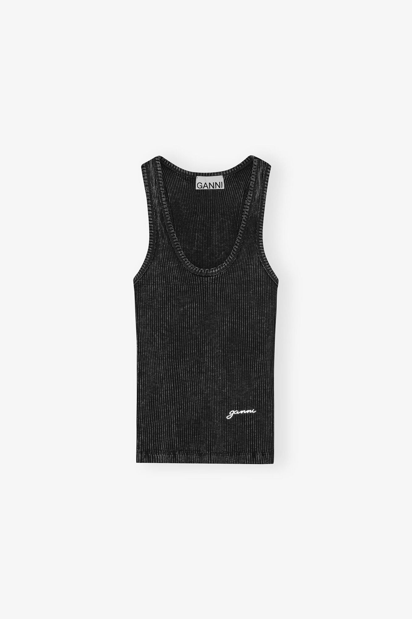 Tank Top | Black Washed