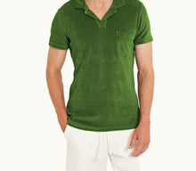Terry Towelling Tailored Fit Towelling Polo Shirt | Conifer