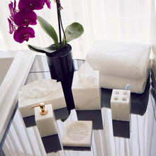 Tessuto Toothbrush Holder | White | Alabaster