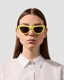 The Cateye | Lemon | Grey Lenses