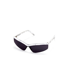 The Visor | Mother Of Pearl | Grey Lenses