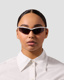 The Visor | Mother Of Pearl | Grey Lenses