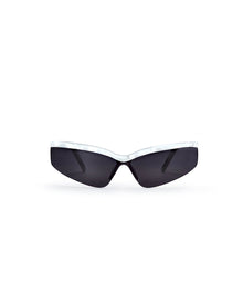 The Visor | Mother Of Pearl | Grey Lenses