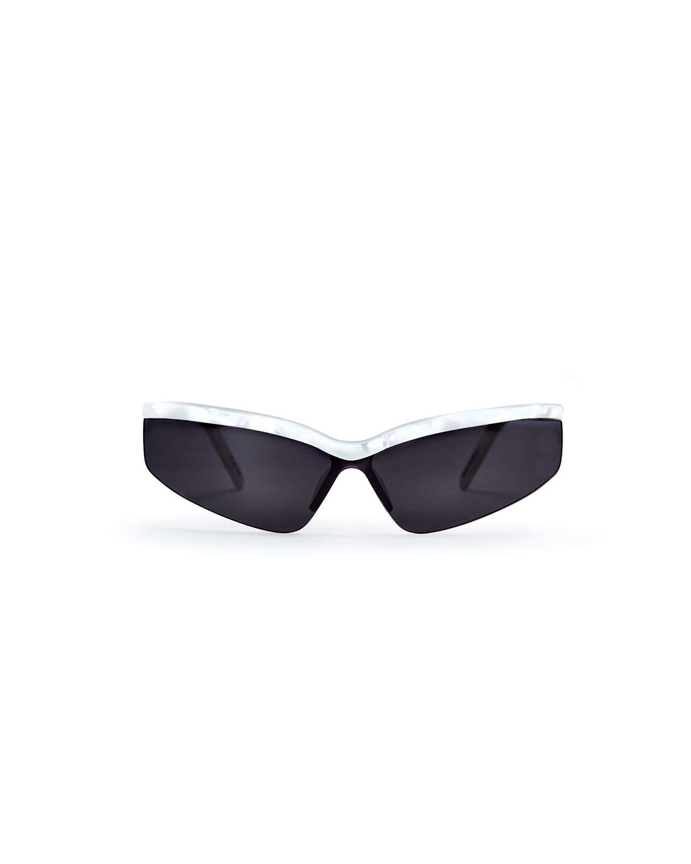 The Visor | Mother Of Pearl | Grey Lenses