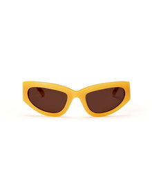 The Wrap | Cantaloupe | Brown Lenses