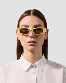 The Y2K | Lemon | Grey Lenses