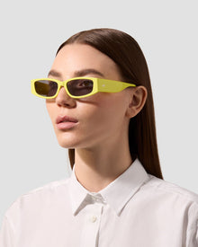 The Y2K | Lemon | Grey Lenses