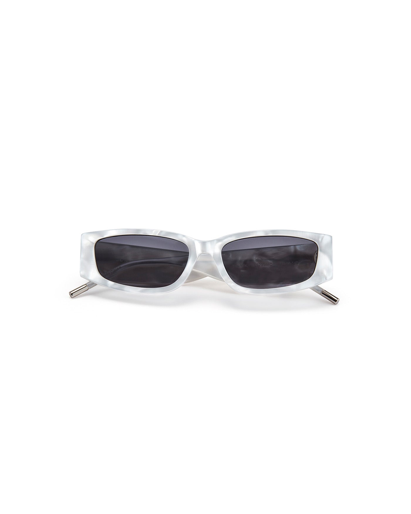 The Y2K | Mother Of Pearl | Grey Lenses