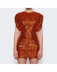 The Attico | Women | Annie Mini Dress | Orange