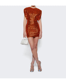 The Attico | Women | Annie Mini Dress | Orange