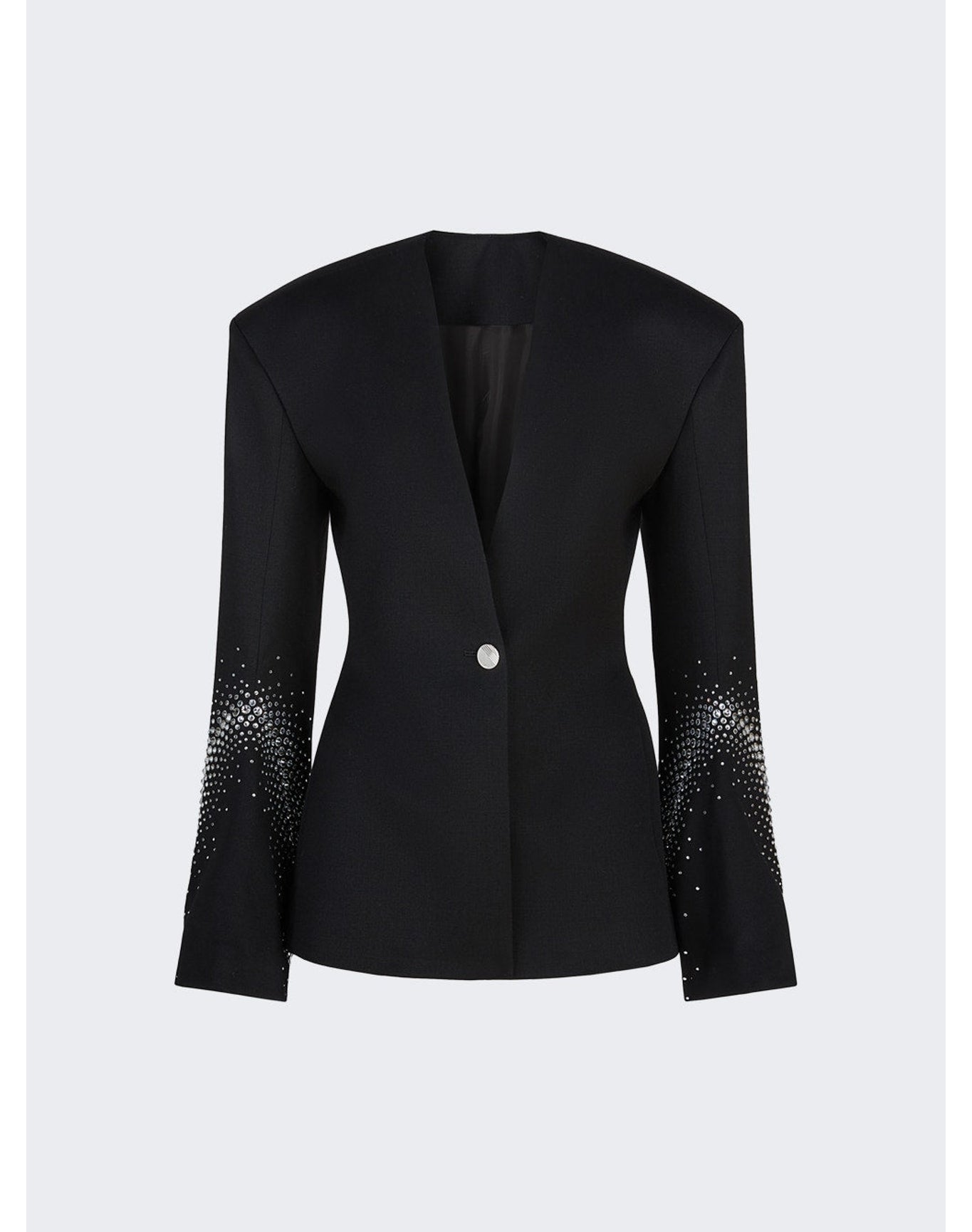 The Attico | Women | Blazer | Black x Silver
