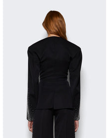 The Attico | Women | Blazer | Black x Silver
