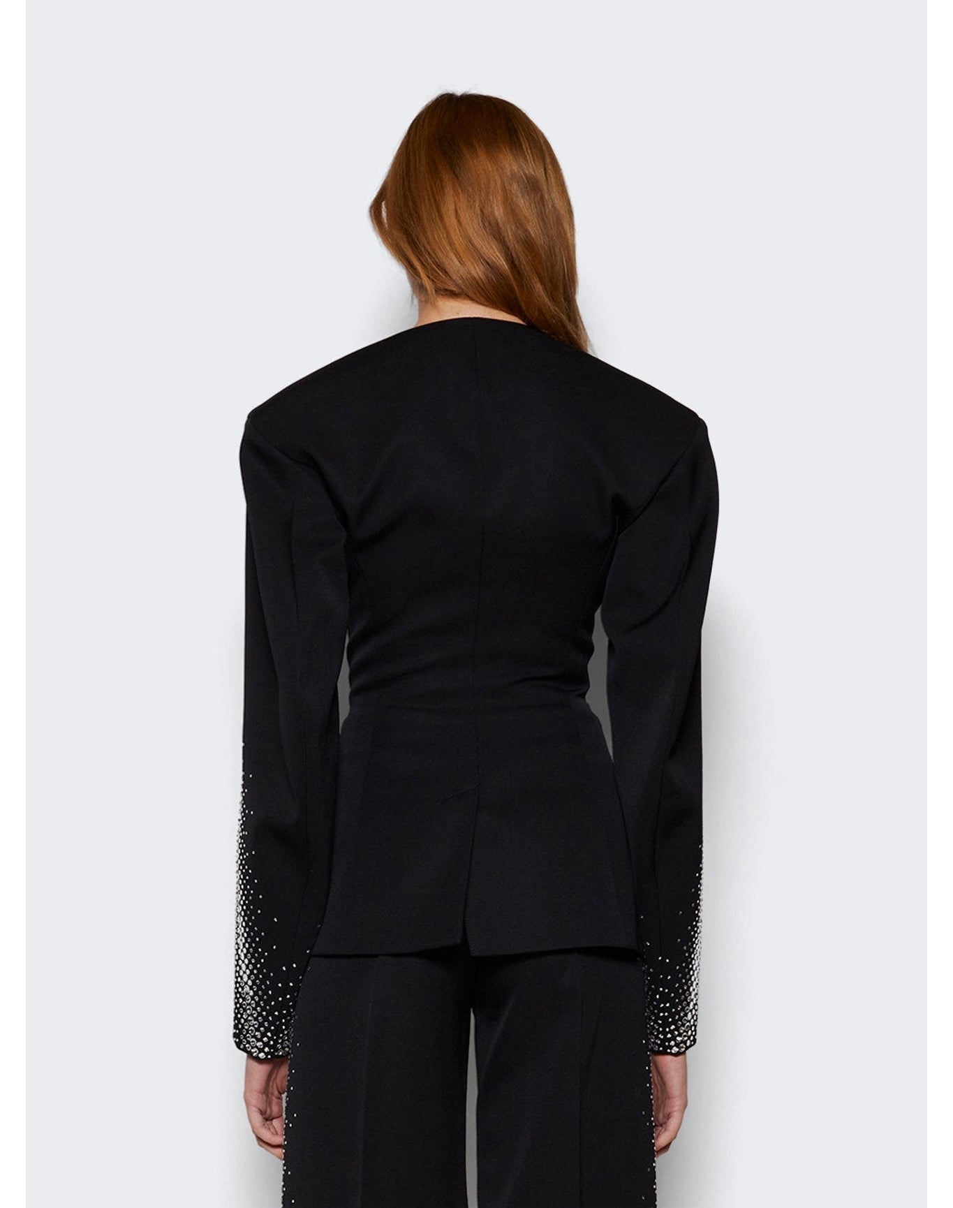 The Attico | Women | Blazer | Black x Silver
