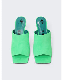 The Attico | Women | Cheope Mule 105mm | Fluorescent Green