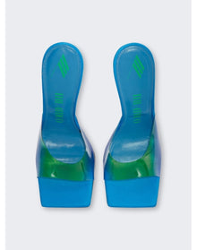 The Attico | Women | Cheope Mule Heel 105mm | Degrade Blue