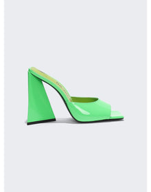 The Attico | Women | Devon Mule 115mm | Fluorescent Green