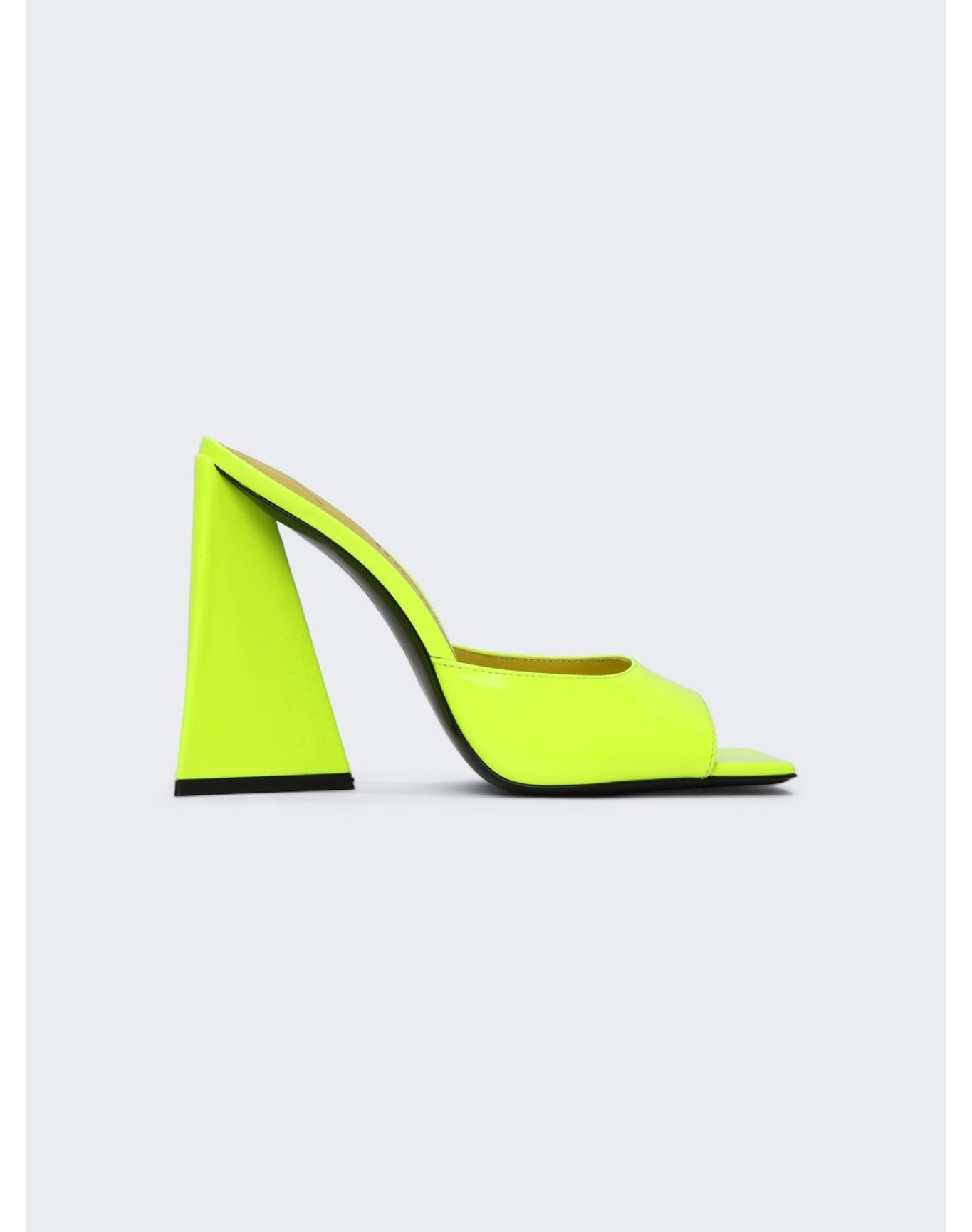 The Attico | Women | Devon Mule 115mm | Fluorescent Yellow