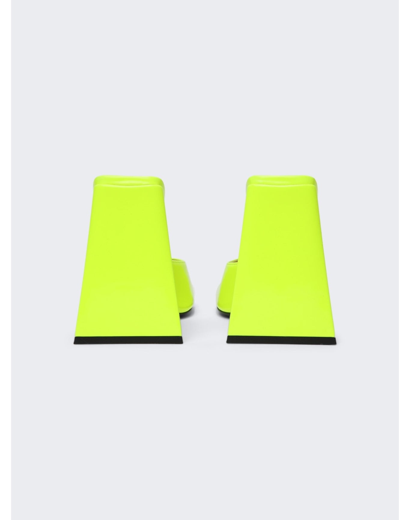 The Attico | Women | Devon Mule 115mm | Fluorescent Yellow