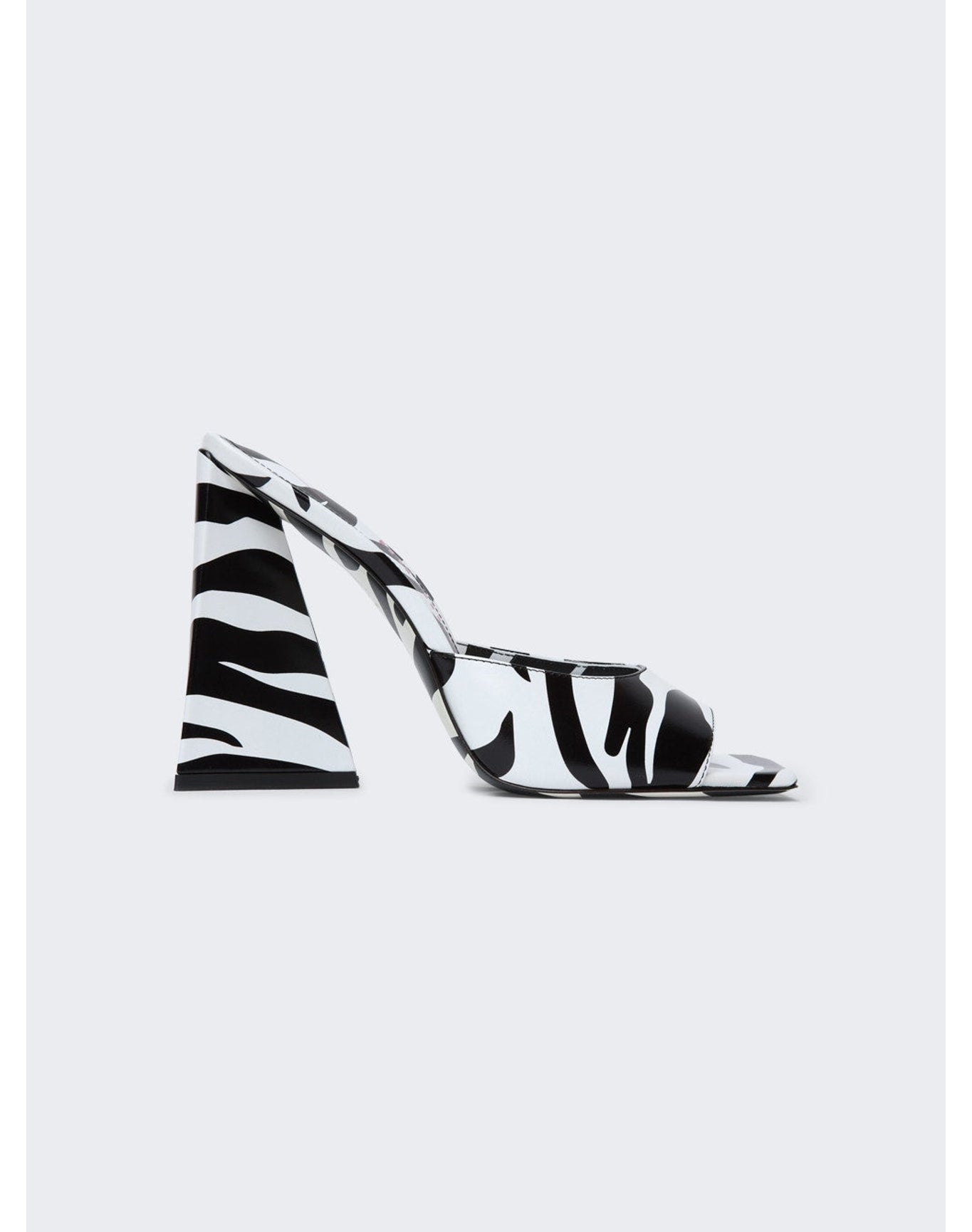 The Attico | Women | Devon Mule 115mm | White x Black