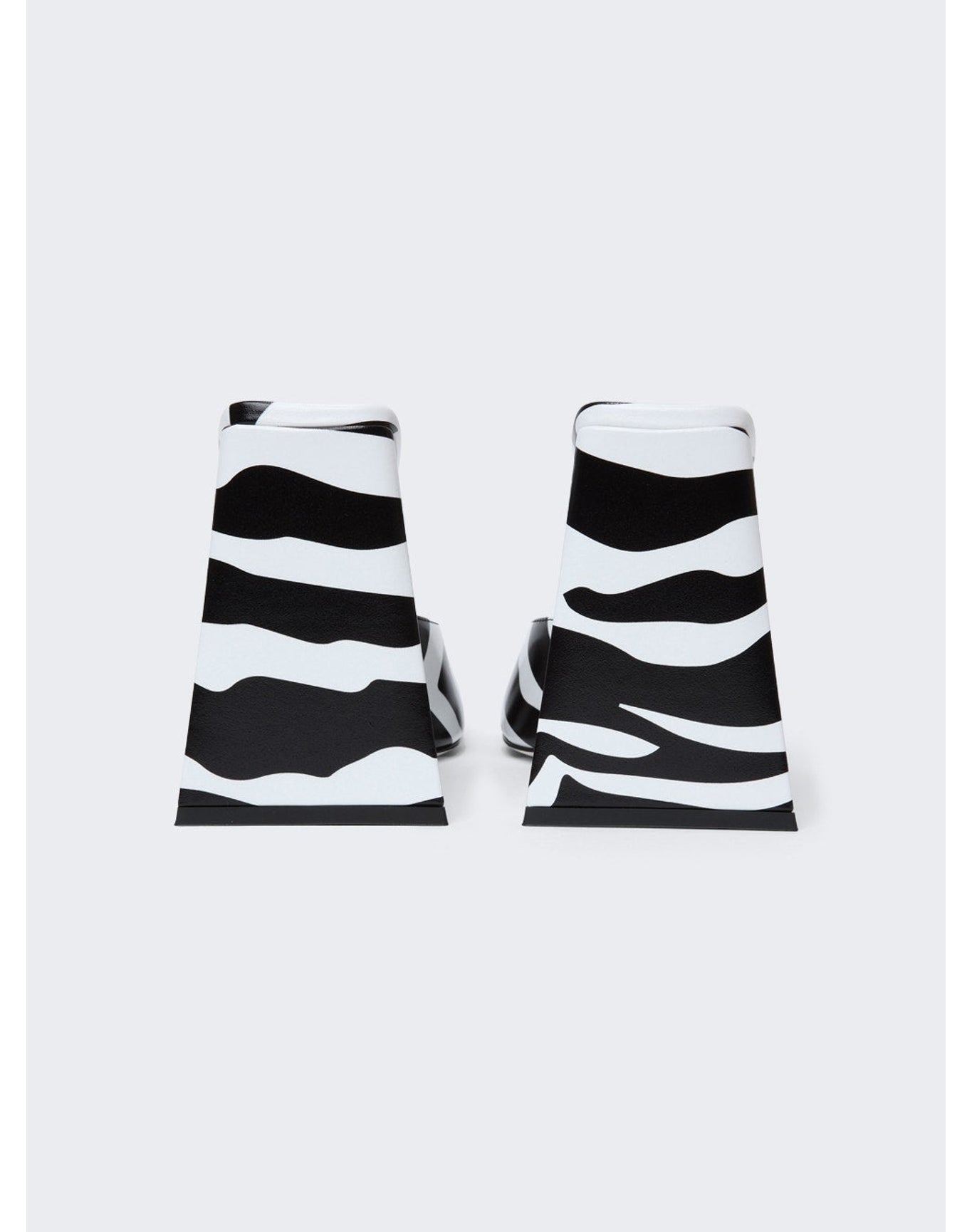 The Attico | Women | Devon Mule 115mm | White x Black