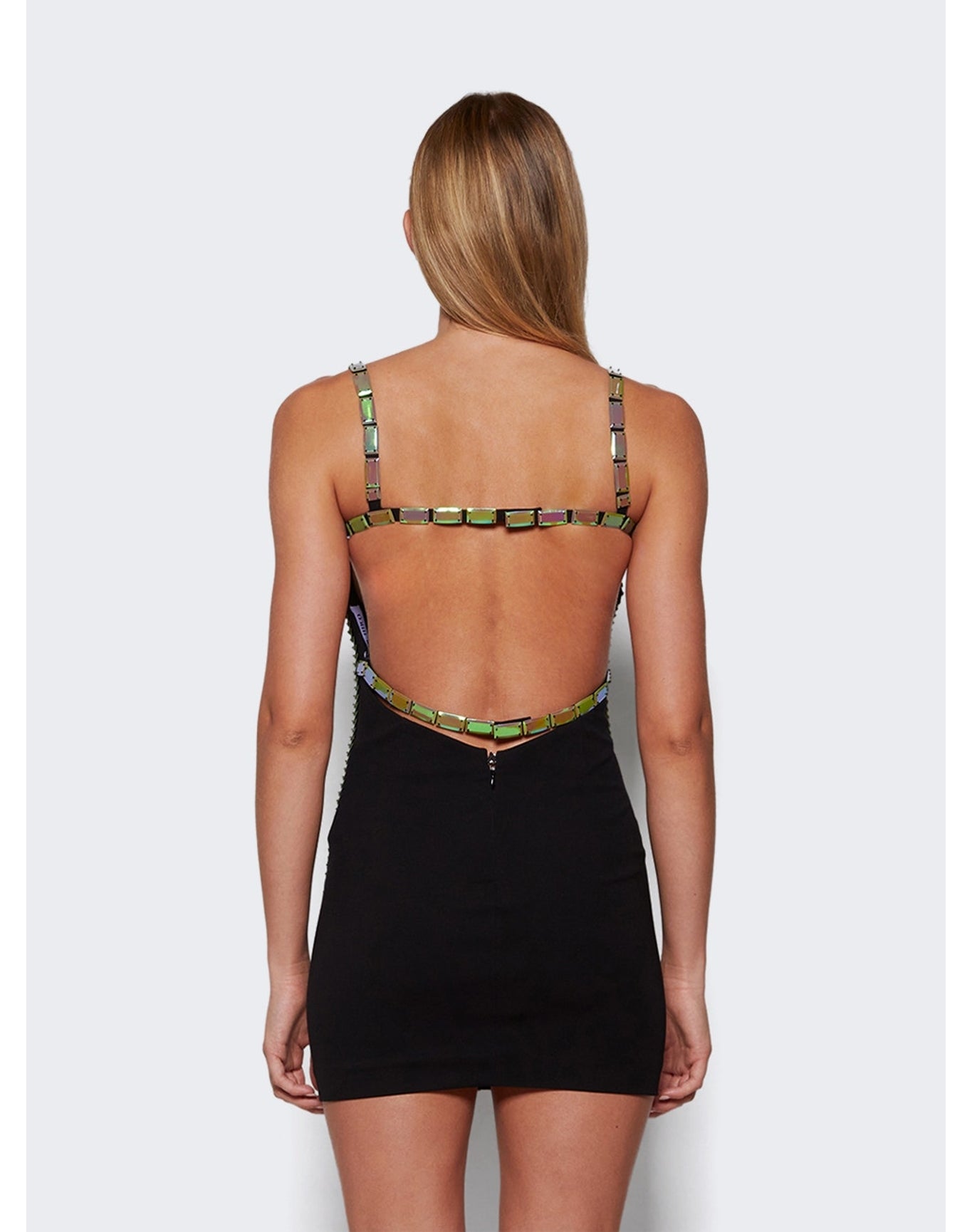 The Attico | Women | Embellished Rue Dress | Iridescent Green
