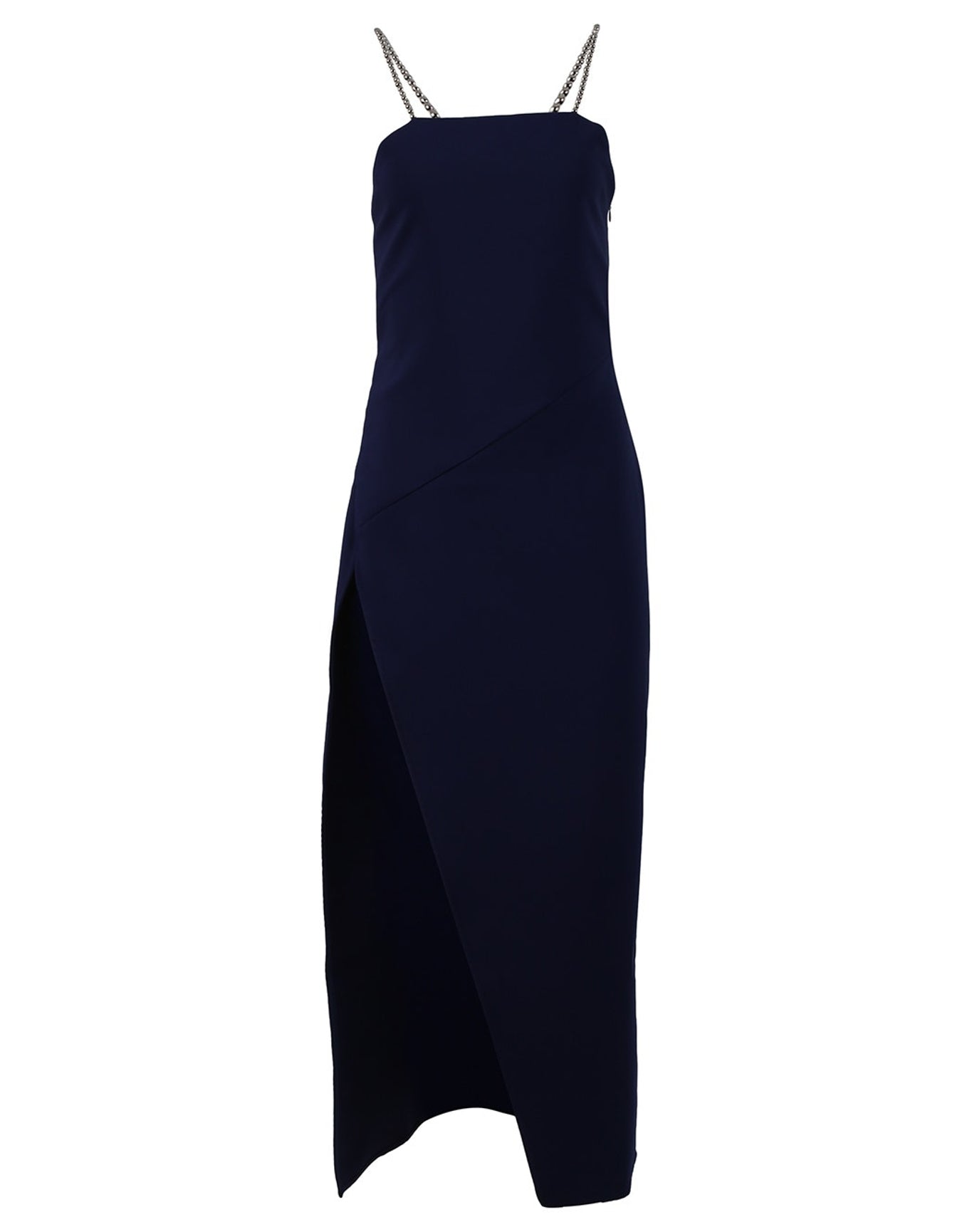 The Attico | Women | Fujiko Midi Dress | Navy Blue