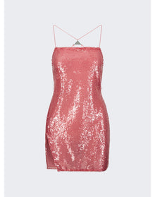 The Attico | Women | Fujiko Mini Dress | Light Pink